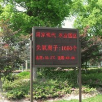 負(fù)氧離子連續(xù)檢測LED實時發(fā)布系統(tǒng)