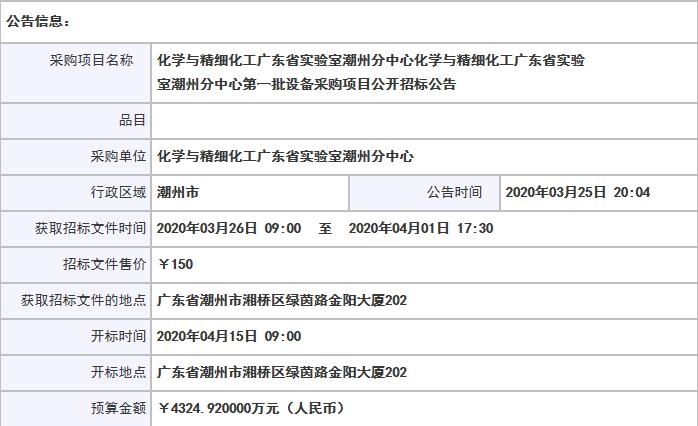 集中采購實(shí)驗(yàn)室儀器