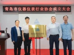 盛瀚主持青島市儀器儀表行業(yè)協(xié)會(huì)成立大會(huì)，并獲選為秘書(shū)長(zhǎng)單位