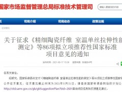 國家標(biāo)準(zhǔn)委：征求86項(xiàng)擬立項(xiàng)推薦性國標(biāo)的意見，涉及實(shí)驗(yàn)室儀器設(shè)備